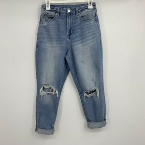American Eagle High Rise Curvy Mom Jeans